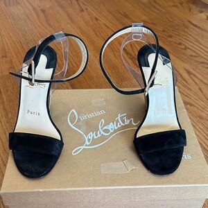 Christian Louboutin Black Women's heels suede
